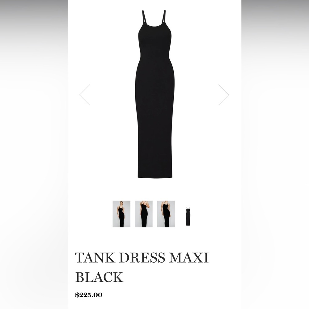 Eterne TANK DRESS MAXI BLACK. Perfect condition and fast shipping - Picture 7 of 9